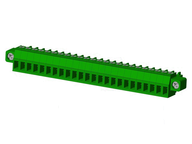 Connector: ontkoppelbare terminal strip; stekker; vrouwelijk Connector: ontkoppelbare terminal strip; stekker; vrouwelijk